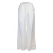 Wide Trousers P.a.r.o.s.h. , White , Dames