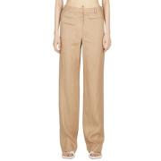 Trousers Rejina Pyo , Beige , Dames