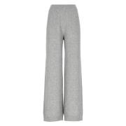 Wide Trousers Fabiana Filippi , Gray , Dames