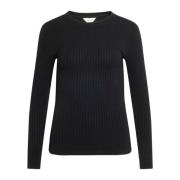 Tops met lange mouwen Mads Nørgaard , Black , Dames