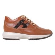 Interactive H Split Sneakers voor vrouwen Hogan , Brown , Dames