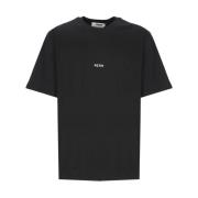 Zwarte Msgm T-shirts en Polos Msgm , Black , Heren