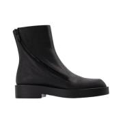 Ernest Ankle Boots in Black Leather Ann Demeulemeester , Black , Heren
