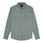 Normaal Overhemd A.p.c. , Green , Heren