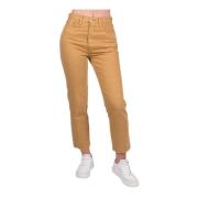 Een broek Re/Done , Orange , Dames