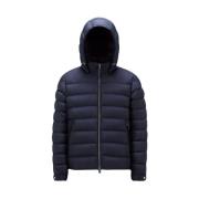 Arneb Korte Donsjas - Verstelbare Capuchon, Ritssluiting Moncler , Blu...