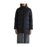 Down Jackets Ecoalf , Black , Dames