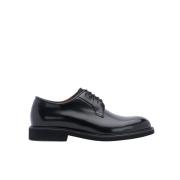 Klassieke Business Derby Schoenen Lottusse , Black , Heren