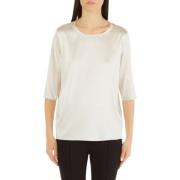 Licht Krijt Langemouw Top Liu Jo , White , Dames