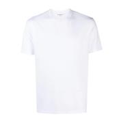 Lyocell/katoenen T-shirt, Maat Medium Officine Générale , White , Here...
