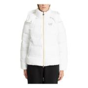 Calidum 7 Down jacket Emporio Armani EA7 , White , Dames