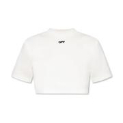 T-shirt Off White , Beige , Dames