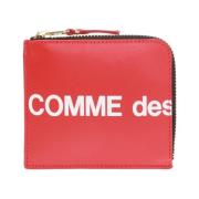 Logo-gedrukte portemonnee Comme des Garçons , Red , Dames