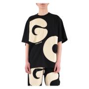 T-shirt Gcds , Black , Heren