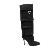 Verhoog je stijl met Sienna Hoge Laarzen The Attico , Black , Dames