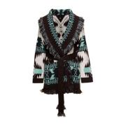 Luxe Cashmere Jacquard Sweaters Alanui , Multicolor , Dames
