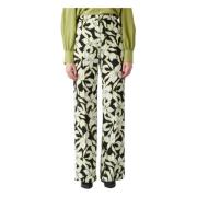 Trousers Max Mara Studio , Green , Dames