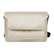 Stijlvolle Trunk Schoudertas Marni , Beige , Dames