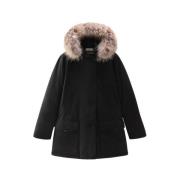 Zwarte Woolrich Parka voor Vrouwen Woolrich , Black , Dames