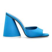 Luz Satin Hak Muiltje - Verrijk je schoenencollectie The Attico , Blue...