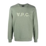 Sweatshirt A.p.c. , Green , Heren