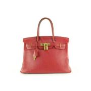 Tweedehands handtas Hermès Vintage , Red , Dames