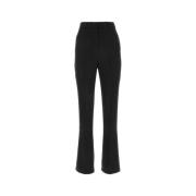 Zwarte acetaatmix Leena broek Nanushka , Black , Dames