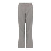 Wide Trousers C.Ro , Gray , Dames