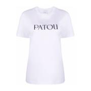 Wit Essential T-Shirt Patou , White , Dames