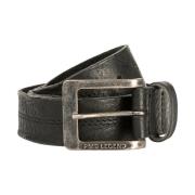 Klassieke Leren Riem PME Legend , Black , Heren