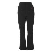 Hoge Taille Flare Broek Perfect Moment , Black , Dames
