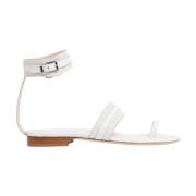 Sandalen hertenleer Kiton , White , Dames