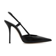 Rode pumps Casadei , Black , Dames