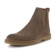 Taupe Suede Kip Chelsea Boots Shoe the Bear , Beige , Heren
