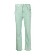 Slim-Fit Dames Jeans met Binnenste Details Jacob Cohën , Green , Dames