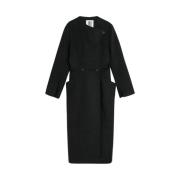 Double-Breasted Coats By Herenne Birger , Black , Dames