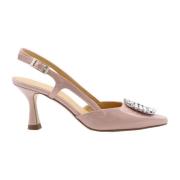 Peep Toe / Peep Heel Ctwlk. , Beige , Dames