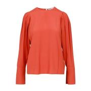 Blouses Erika Cavallini , Orange , Dames