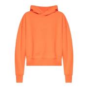 Geknipte hoodie Y-3 , Orange , Dames