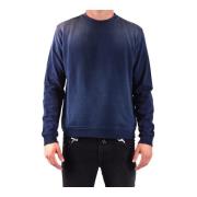 Sweatshirt Hoodies Paolo Pecora , Blue , Heren