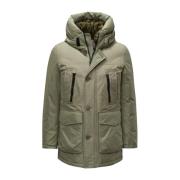 Winter Jackets Woolrich , Green , Heren