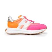 Verhoog je sneakerstijl met damessneakers Hogan , Pink , Dames