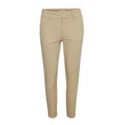 Slim-Fit Safari Broek 30305570 Part Two , Beige , Dames