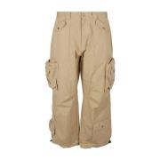 Cropped Trousers Children Of The Discordance , Beige , Heren