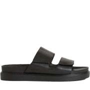 Luxe leren sliders voor heren Vagabond Shoemakers , Black , Heren