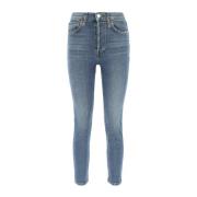 Skinny jeans Re/Done , Blue , Dames