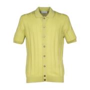 Short Sleeve Shirts Gran Sasso , Green , Heren