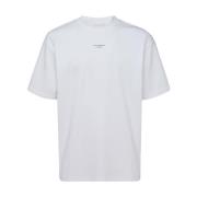 Het klassieke Nfpm T-shirt. Drole de Monsieur , White , Heren