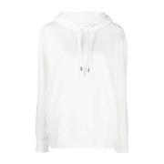 Gezellige Witte Hoodie Icon Autry , White , Dames