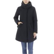 Afneembare gevoerde winterjas Woolrich , Black , Dames